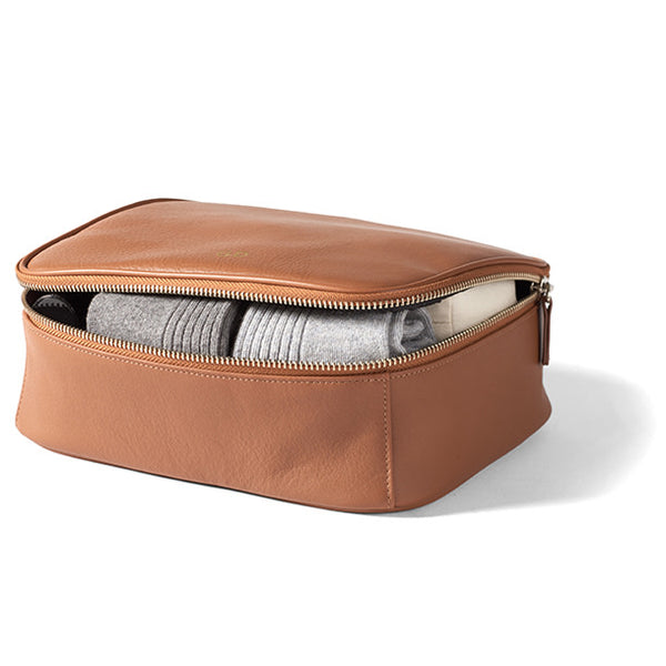 Large Travel Organizer | Full grain leather, comprehensive travel