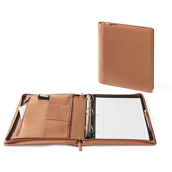 Padfolio Binder | Full grain leather, professional workspace accessory, Leatherology Cognac Padfolio Binder | Full grain leather, professional workspace accessory, Leatherology Cognac