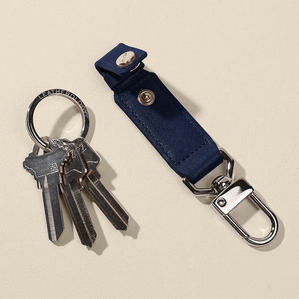Valet Snap Keychain | Full grain leather, convenient key organizer