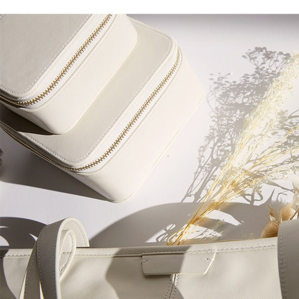 Jewelry Organizer Set | Full grain leather, complete jewelry