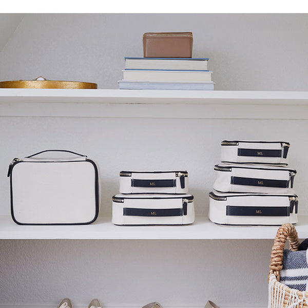 Nested Travel Organizer Trio in Canvas | Organic canvas, versatile